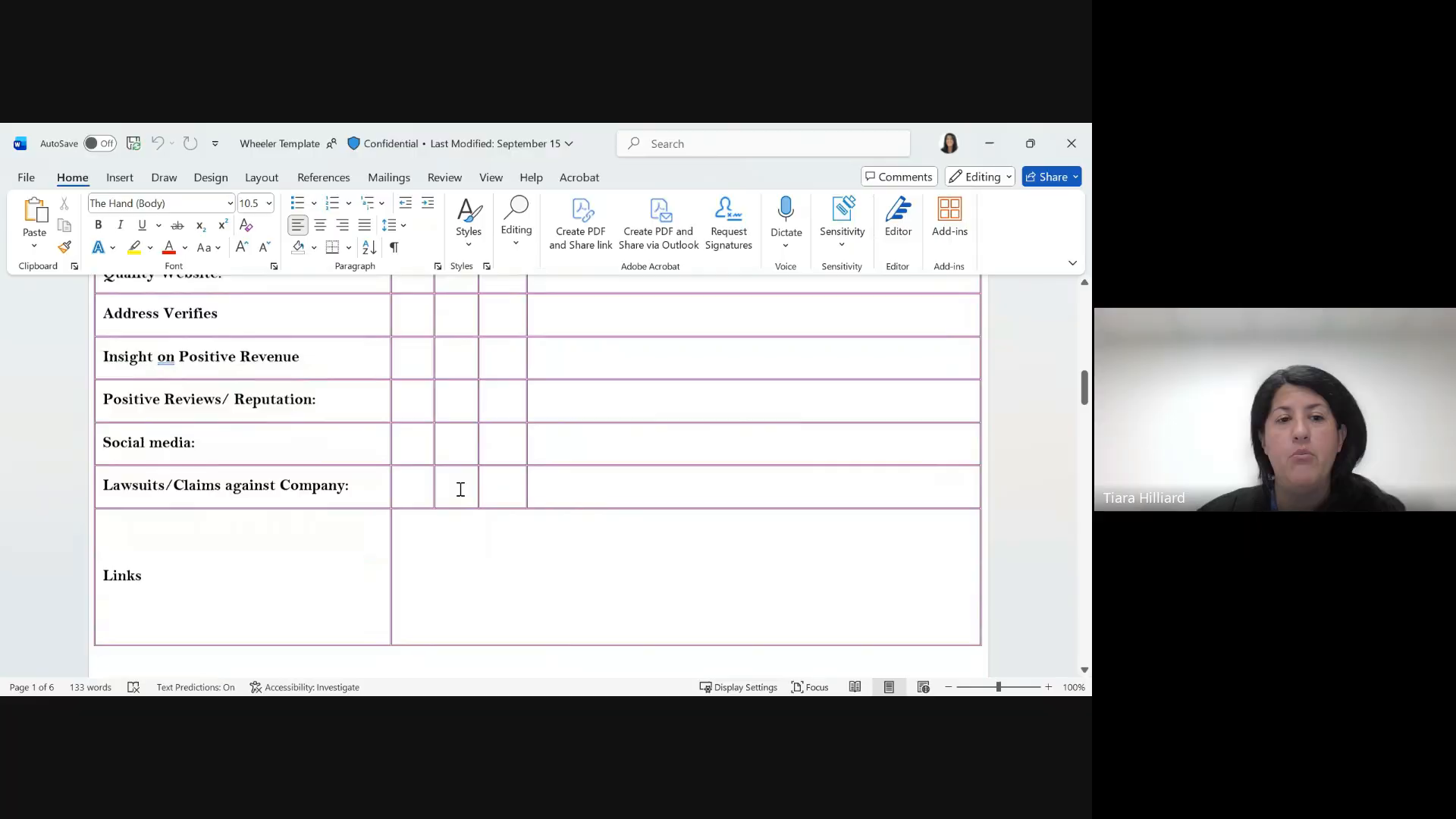 Wheeler Template Page 4 - Vendor
