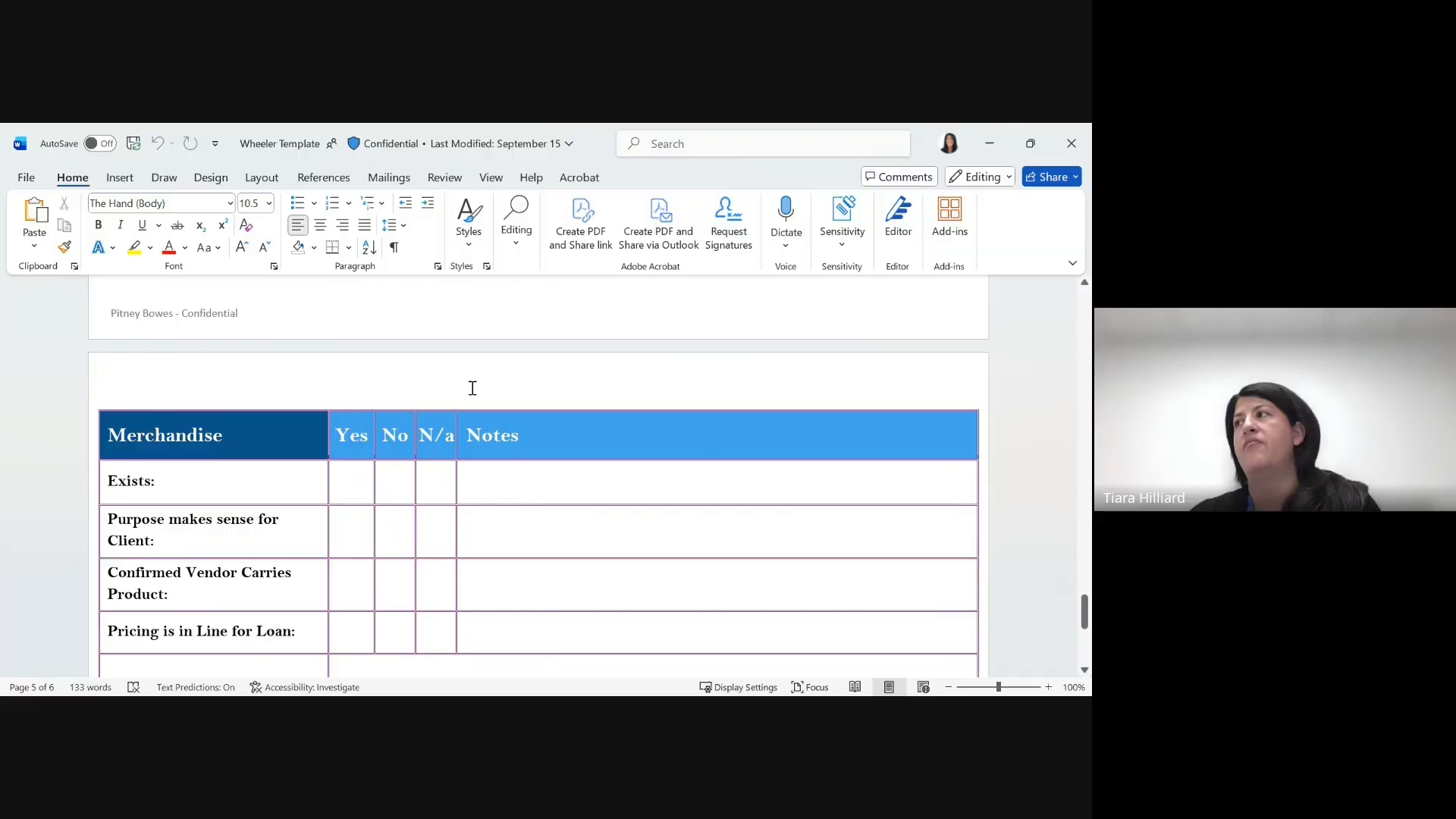 Wheeler Template Page 6 - Merchandise